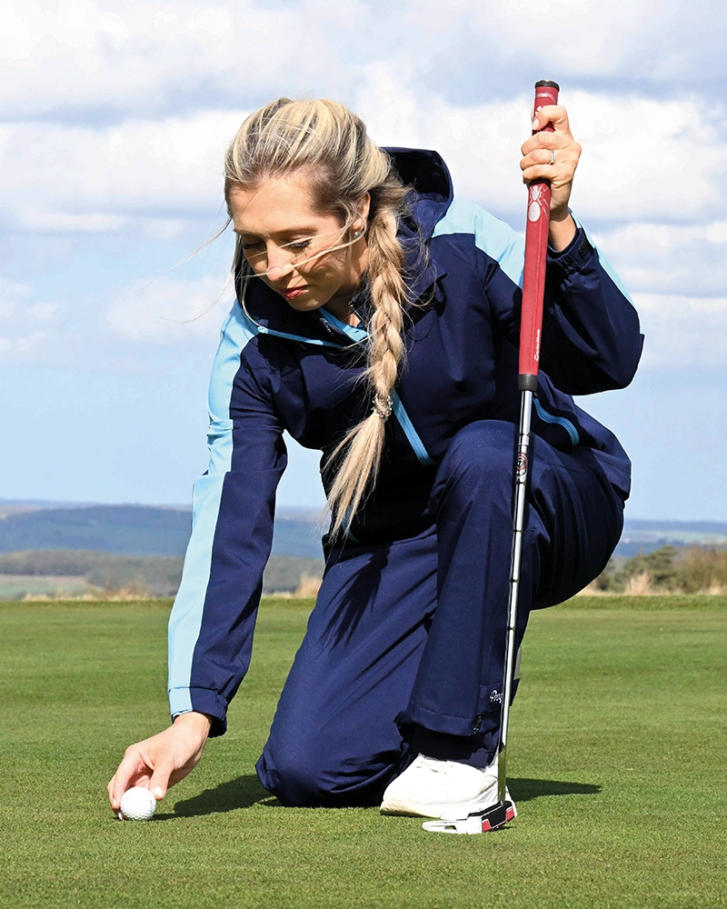 ProQuip Paige Hooded Jacket - Navy / Bonnie Blue
